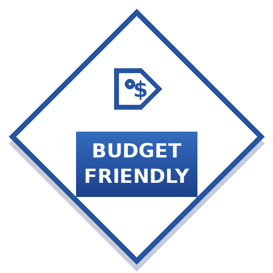 Budget-friendly carpet.