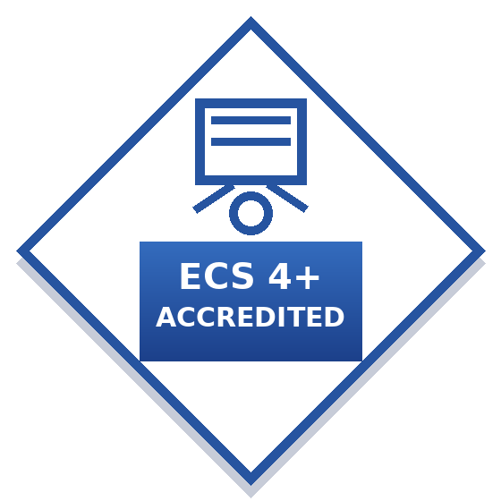 ECS 4+ Accredited