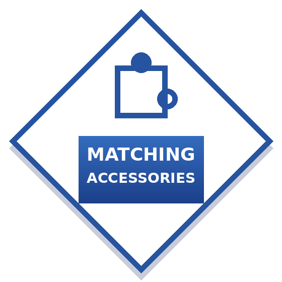 Matching Accessories Available