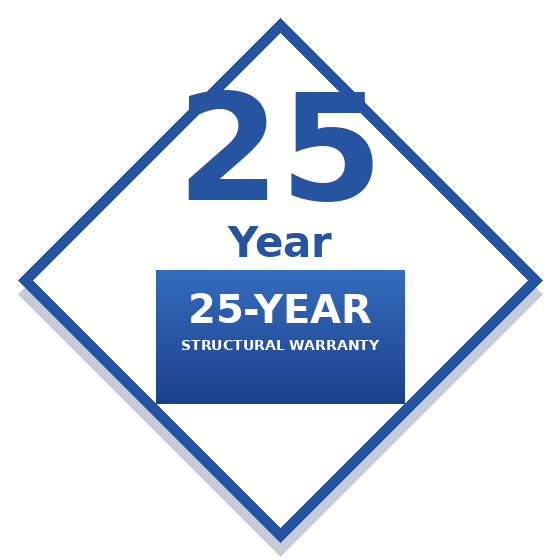 25 Year Structural Warranty