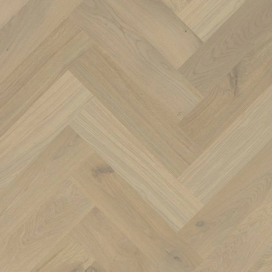 Nature's Oak Timber Herringbone – Aspen Grey Matt Brushed