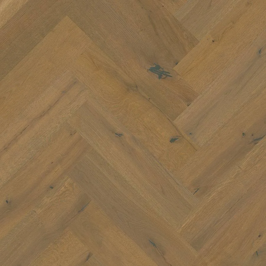 Nature’s Oak Timber Herringbone – Denali Matt Brushed